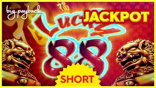 UNIQUE JACKPOT ON YOUTUBE! Lucky 88 Slot - AND THEN IT HAPPENED! #Shorts