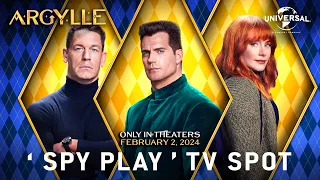 Argylle - "Spy Play" TV Spot (2024) | Universal Pictures | argylle trailer