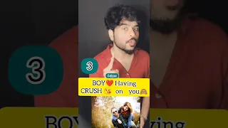 5 Signs BOY Having CRUSH on you♥️🤩 #trending #iamsriharishofficial #sriharish