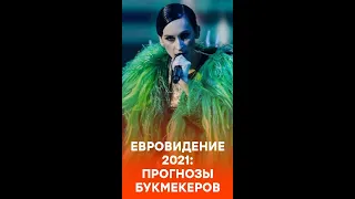 Go_A войдет в пятерку лучших? Свежие прогнозы букмекеров на Евровидение 2021 #shorts