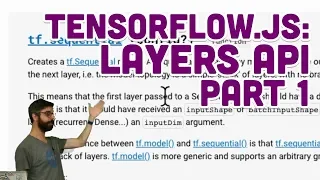 6.5: TensorFlow.js: Layers API Part 1 - Intelligence and Learning