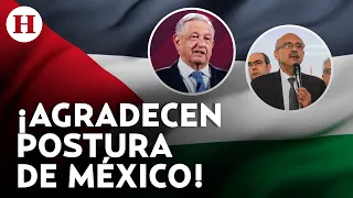 Embajador de Palestina agradece la postura equilibrada de AMLO en conflicto de Hamás e Israel