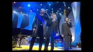 Hallyday  Obispo Goldman "Quelque chose de Tenessee" Les Victoires de la Musique 1998