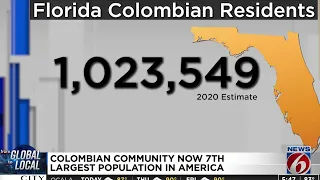 Colombian community in the US is 7th largest Hispanic population