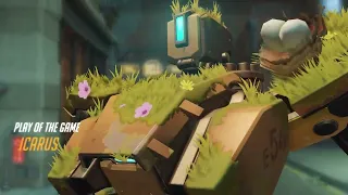 Overwatch Play of the Game Bastion Kings Row