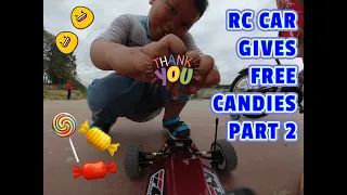 FPV RC Car Gives Free Candies - Part 2