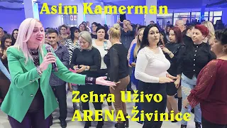 Zehra Bajraktarević i orkestar Filigran Svadbeni Salon ARENA-Živinice snimak sa mobitelom