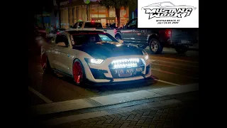 MUSTANGS & WILD RIDES SURFING DOWN OCEAN BLVD. MUSTANG WEEK 2022 MYRTLE BEACH, SC.