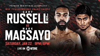 Gary Russell Jr. vs Mark Magsayo PREVIEW: January 22, 2022 | PBC on SHOWTIME