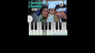 Chanda Chamke Cham Cham | Fanna | Piano Tutorial | #shorts #easypiano