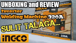 INGCO Inverter Welding Machine 320A ( UNBOXING and REVIEW )