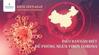 Hướng dẫn phòng ngừa dịch 2019 - nCoV