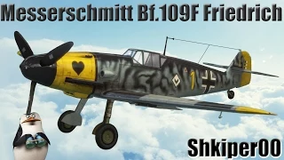 Обзор World of Warplanes, Истребитель Messerschmitt Bf109f Friedrich_(720p)