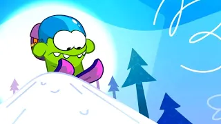 Las Historias de Om Nom 💚 Carrera de Esquí 🎿 Dibujo animado Cut The Rope