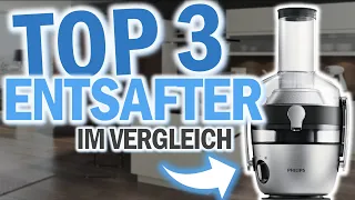 DIE 3 BESTEN ENTSAFTER 2024 | Slow Juicer und Zentrifugalentsafter | Panasonic, Nutrilovers, Philips