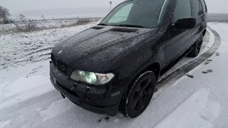 BMW X5 E53 3.0D POV Test drive