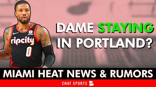 Miami Heat News On Damian Lillard: Dame Staying In Portland? Celtics Want Damian Lillard?