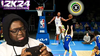 CATCHING LOBS ON NEW UPDATE! | NBA 2K24 Arcade Edition My Career