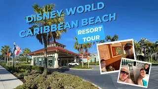 Disney World Caribbean Beach Resort Tour | Pool, Room, & Resort Guide