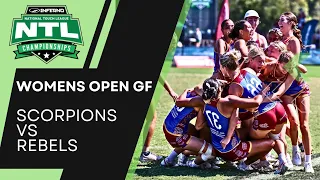 Touch Rugby/Football GAME ANALYSIS: 2024 NTL Womens Open Grand Final