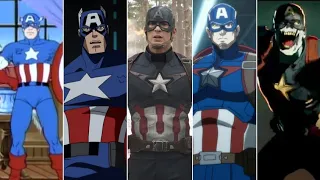 Эволюция Капитана Америки в мультфильмах и кино