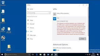 Windows 10 connecting to an L2TP VPN Server that is behind a NAT
