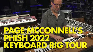 Page McConnell's Phish 2022 Keyboard Rig Tour (4K HDR)
