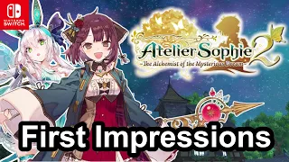 First Impressions Review Of Atelier Sophie 2: The Alchemist of the Mysterious Dream Nintendo Switch