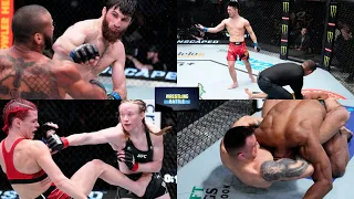 UFC Vegas 50 Results- Magomed Ankalaev shocks Thiago Santos | UFC Vegas 50 Full Fight Highlights