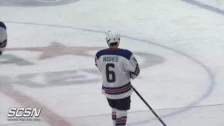 Jack Hughes vs Minnesota | Oct 13 2018