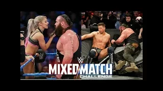 Braun Strowman & Alexa Bliss Vs Miz & Asuka   WWE Mixed Match Challenge Episode 10 25/3/2018