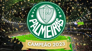 Palmeiras Campeão Paulista 2023 MOMENTO FINAL DO JOGO