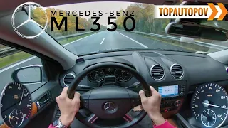Mercedes-Benz ML 350 W164 (200kW) |10| 4K TEST DRIVE POV - ACCELERATION & V6 SOUND