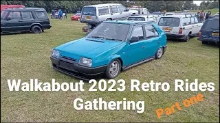 Walkabout Retro Rides Gathering 2023 Part One featuring lots of nice motors