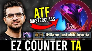 This is how you destroy TEMPLAR ASSASSIN CARRY - ATF MASTERCLASS!