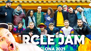 CIRCLE JAM 2021! Chris Celiz, Pacmax, Napom, Markooz, Pe4enkata, Fredy Beats, Colaps, Sinjo REACTION