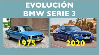 EVOLUCIÓN BMW SERIE 3 1975-2020