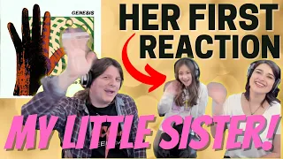 10 YEAR OLD SISTER listens to GENESIS for FIRST TIME REACTION - Invisible Touch | MEET STELLA!