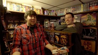 JonTron Visits the Cinemassacre VHS collection