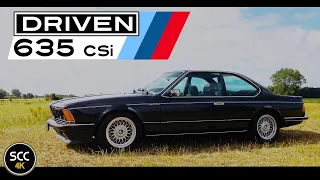 BMW 635 CSi / 635CSi | 4K | Test drive in top gear with straight six M30B34 I6 engine sound | SCC TV