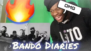 AMERICAN REACTS TO Dutchavelli - Bando Diaries (Remix) [feat. OneFour, Kekra, Noizy & DIVINE]