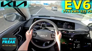 2024 Kia EV6 77.4 kWh AWD 325 PS TOP SPEED AUTOBAHN DRIVE POV