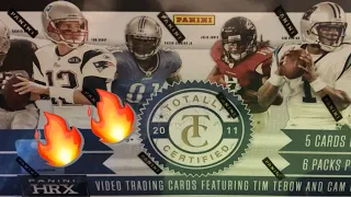 2011 Totally Certified Football Hobby Box. Brady, Aikman & Boldin?!?  Auction Announcement!!