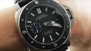 Panerai Luminor Submersible 1950 Amagnetic PAM 1389 Luxury Watch Review