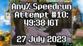 Zuma Deluxe - Any% Speedrun Attempt #10: 49:38 IGT (27 July 2023)