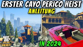 Das ERSTE MAL Cayo Perico Heist SOLO als Anfänger in 2024 | Schnell Geld machen Guide in GTA Online