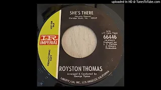 Royston Thomas-"She's There" 1970 POP-PSYCH 45