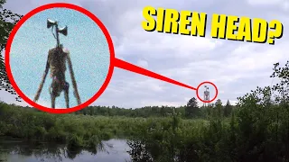 *SCARY* WE WENT SEARCHING FOR SIREN HEAD IN A HAUNTED FOREST AND FOUND HIM!! (IT CHASED US!)