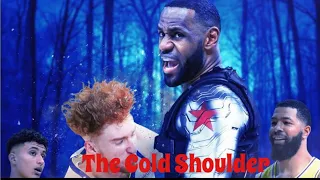 LeBron James gives Nico Mannion welcome to NBA moment /Lakers vs Warriors /2021