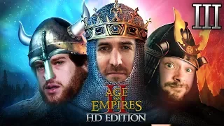 Age Of Empires 2 HD Edition 2v1 #03 | Florentin & Donnie vs. Marco